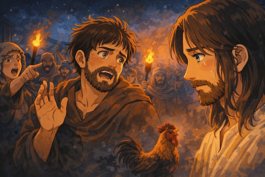 예수님의 눈빛에 무너진 베드로