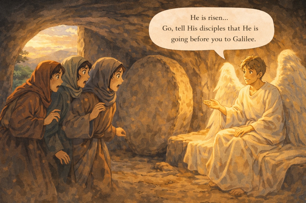 무덤으로 갔던 여인들, 부활의 첫 증인이 되다