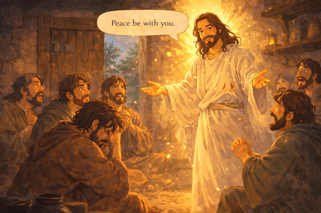 너희에게 평강이 있을지어다